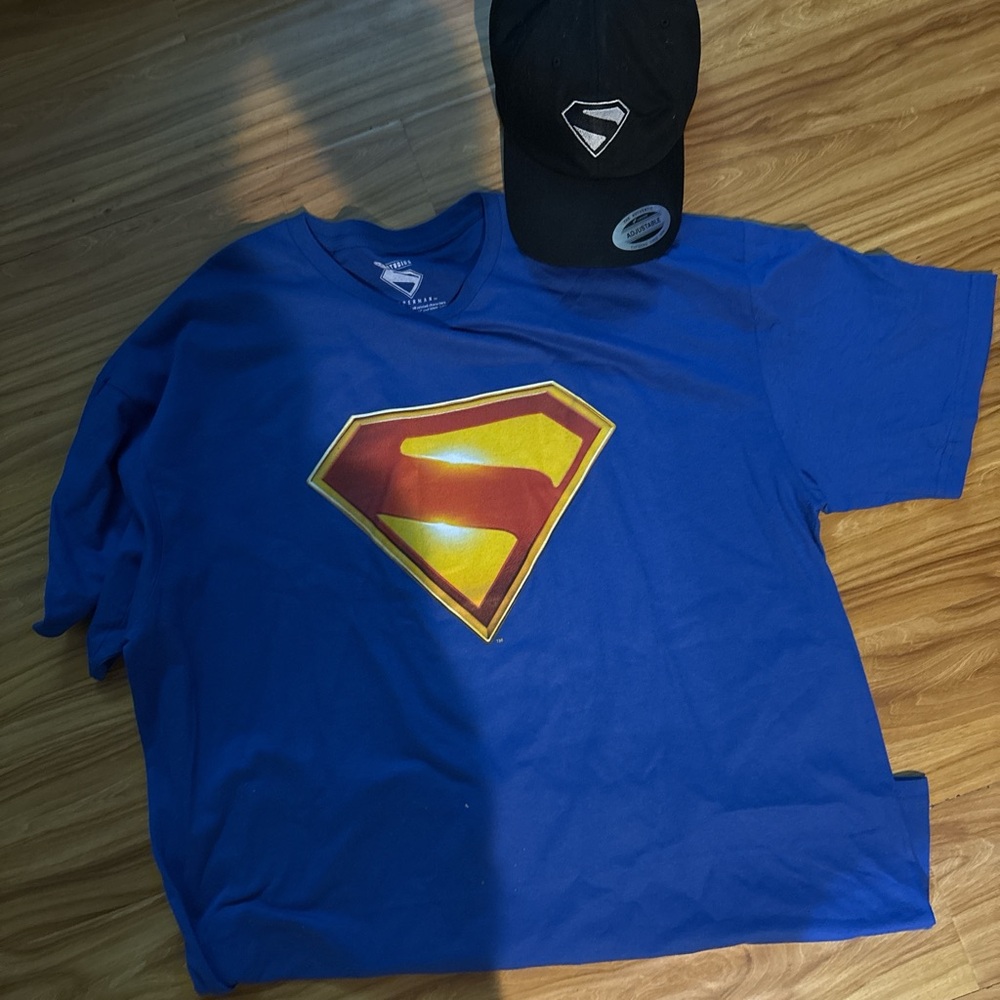 DC Comics Blue Superman Logo Kids T-Shirt